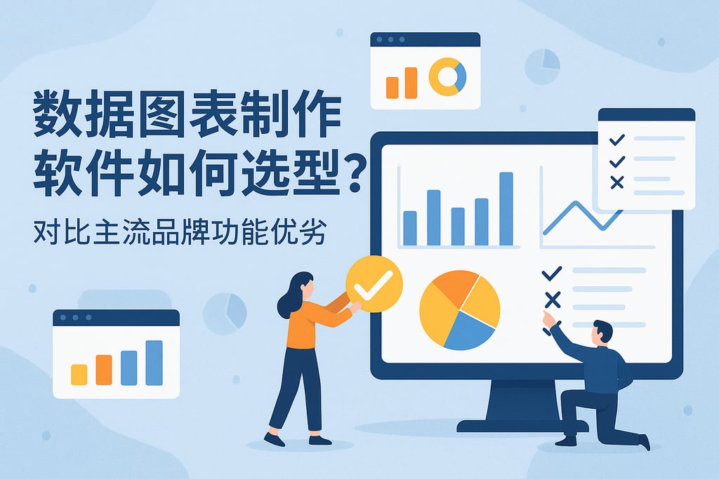 数据图表制作软件如何选型？对比主流品牌功能优劣