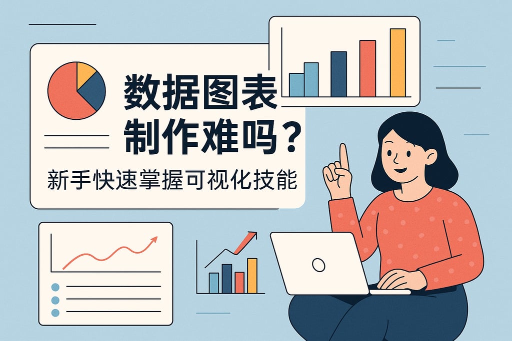 数据图表制作难吗？新手快速掌握可视化技能