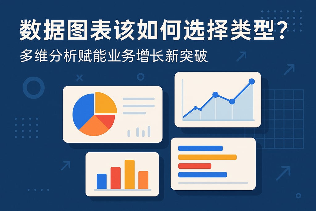 数据图表该如何选择类型？多维分析赋能业务增长新突破