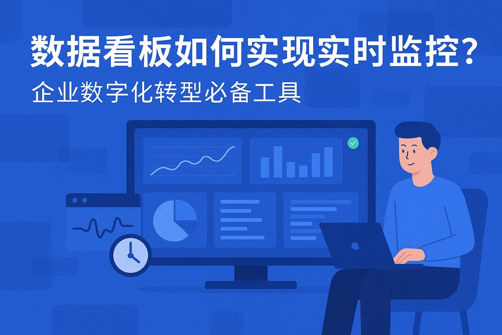 数据看板如何实现实时监控？企业数字化转型必备工具