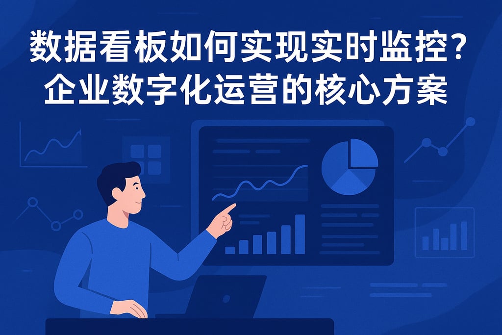 数据看板如何实现实时监控？企业数字化运营的核心方案
