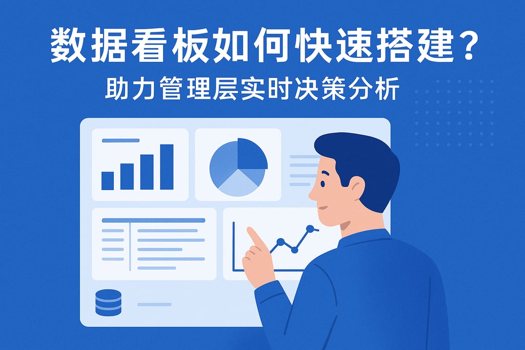 数据看板如何快速搭建？助力管理层实时决策分析