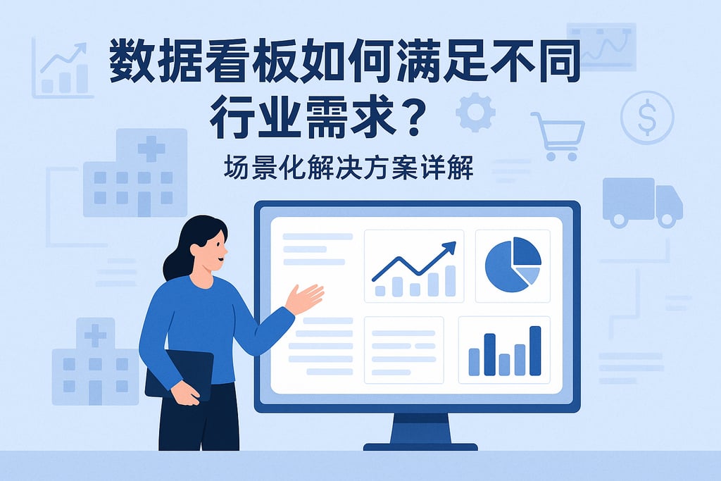 数据看板如何满足不同行业需求？场景化解决方案详解