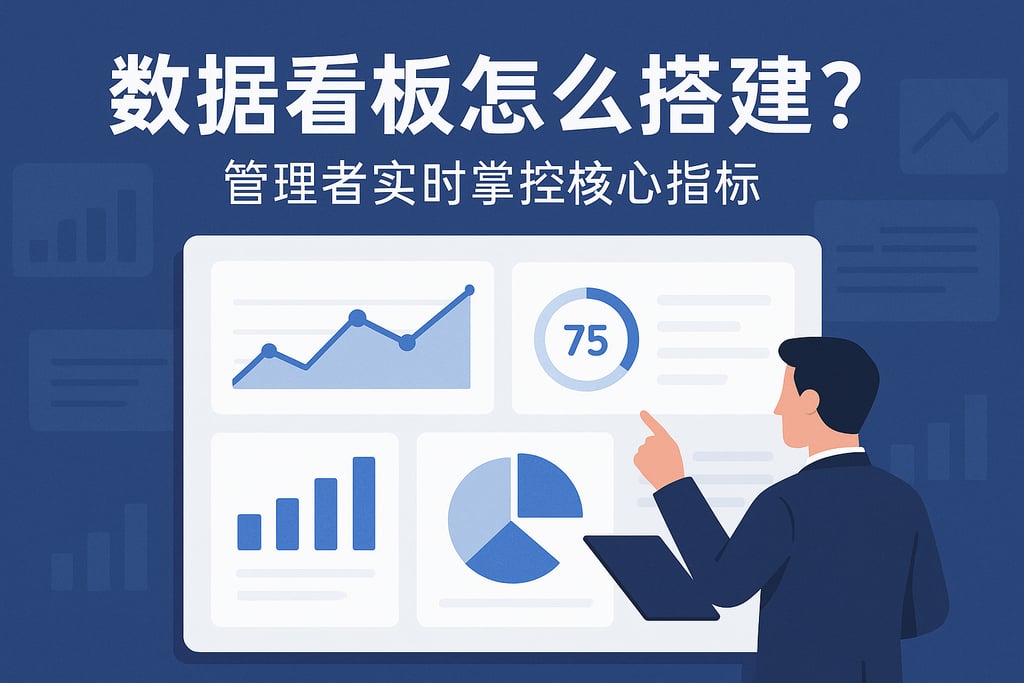 数据看板怎么搭建？管理者实时掌控核心指标