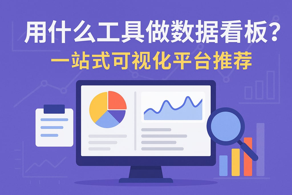 用什么工具做数据看板？一站式可视化平台推荐