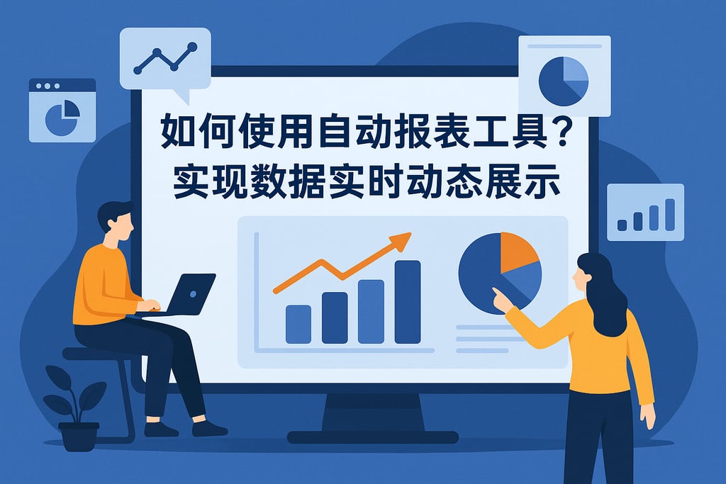 自动报表工具如何使用？实现数据实时动态展示