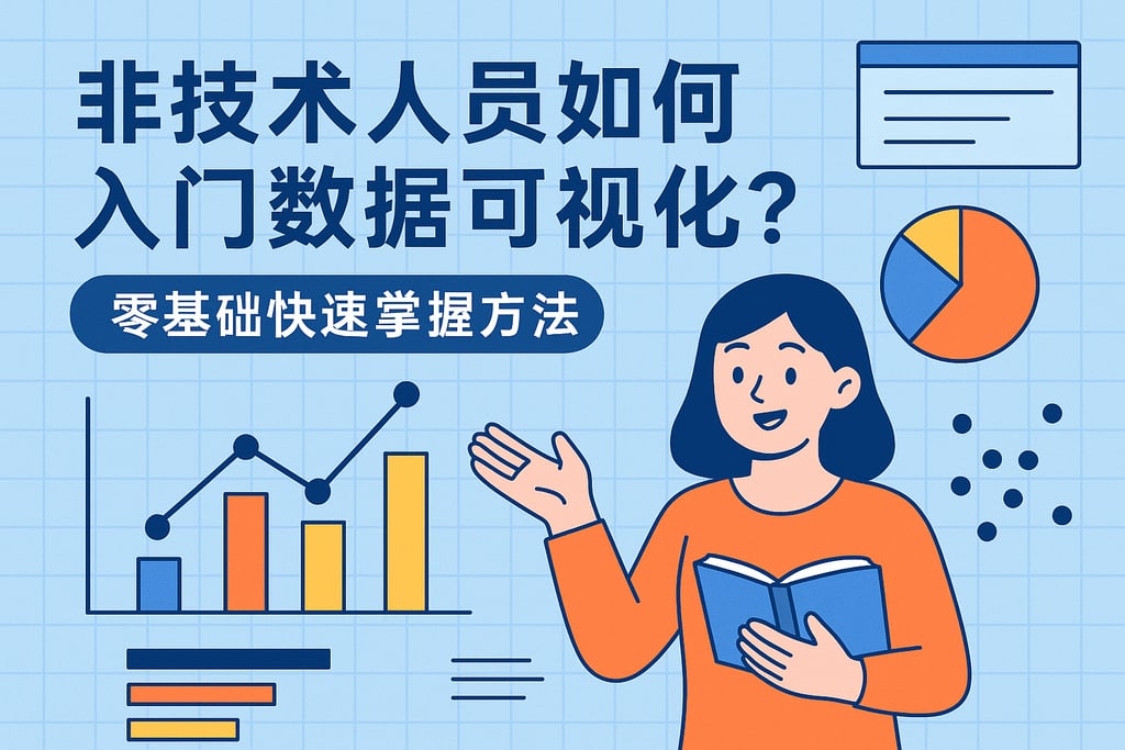 非技术人员如何入门数据可视化？零基础快速掌握方法