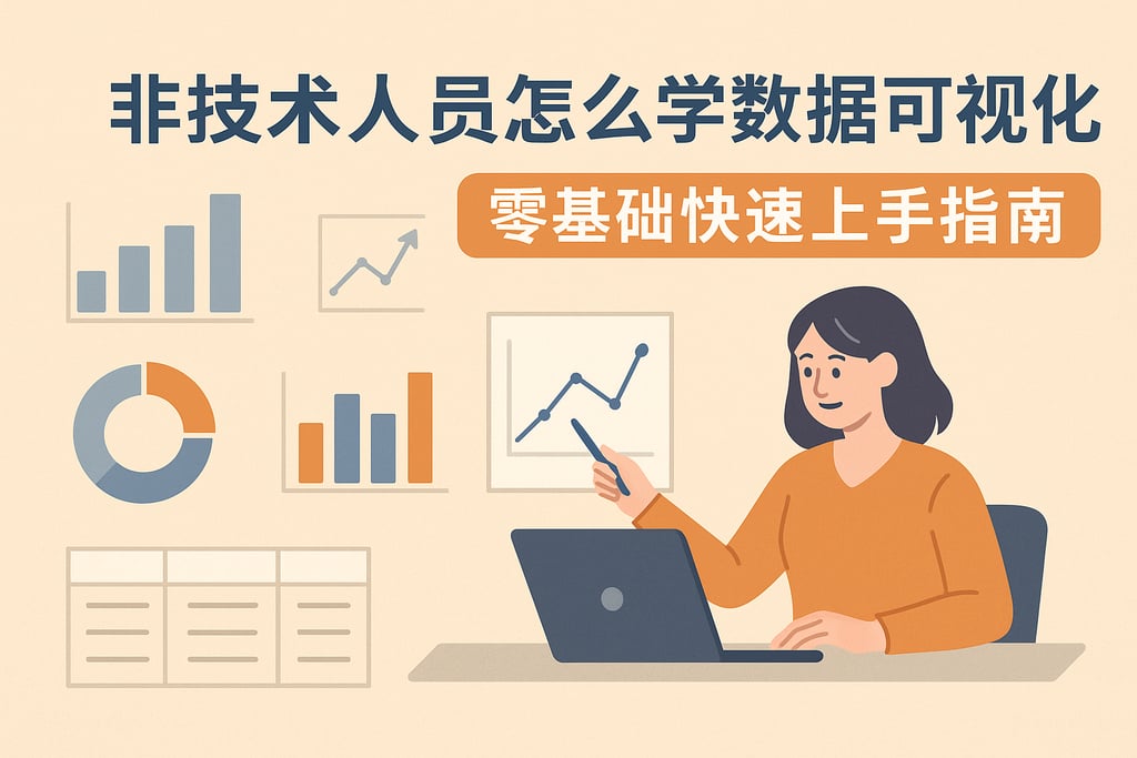 非技术人员怎么学数据可视化？零基础快速上手指南