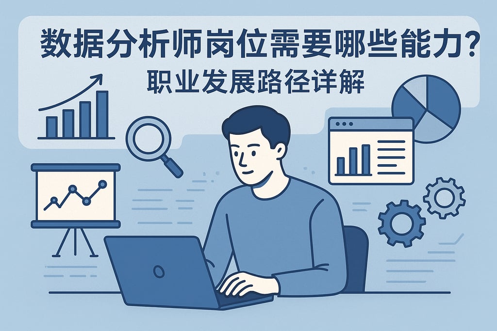 数据分析师岗位需要哪些能力?职业发展路径详解 - FineBI数据分析知识库