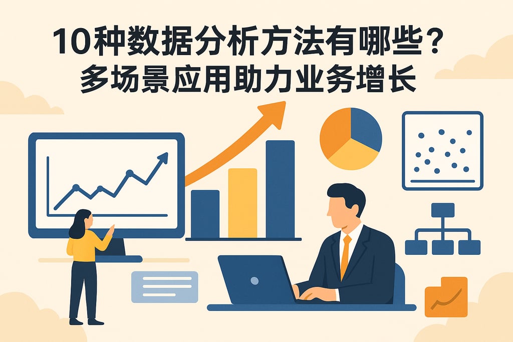 10种数据分析方法有哪些？多场景应用助力业务增长
