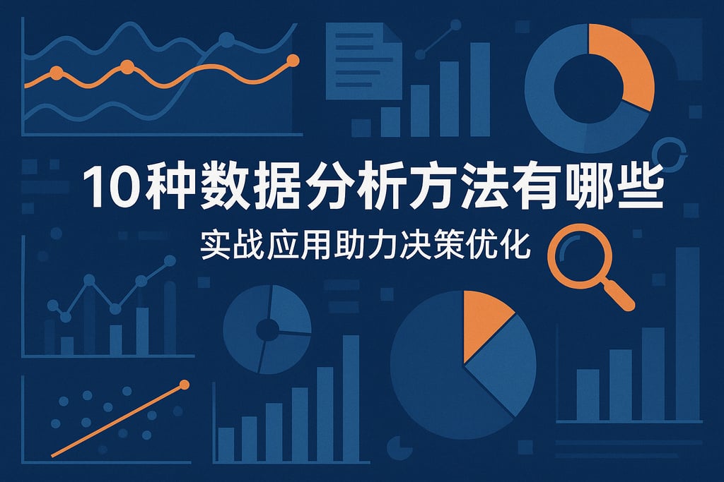 10种数据分析方法有哪些？实战应用助力决策优化