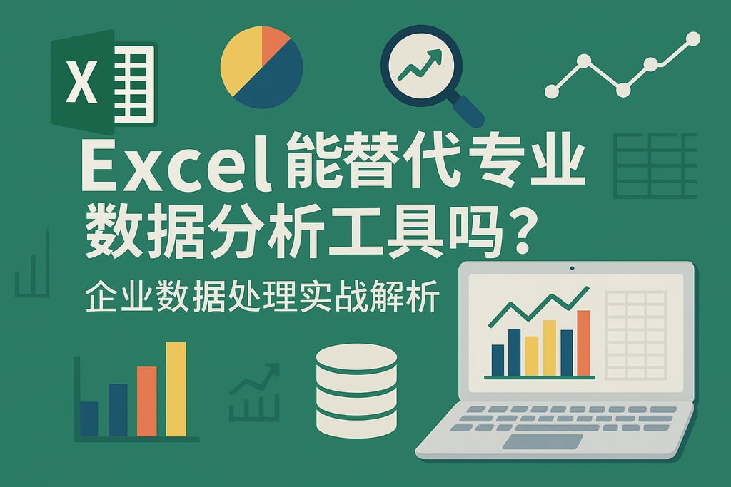 Excel能替代专业数据分析工具吗？企业数据处理实战解析