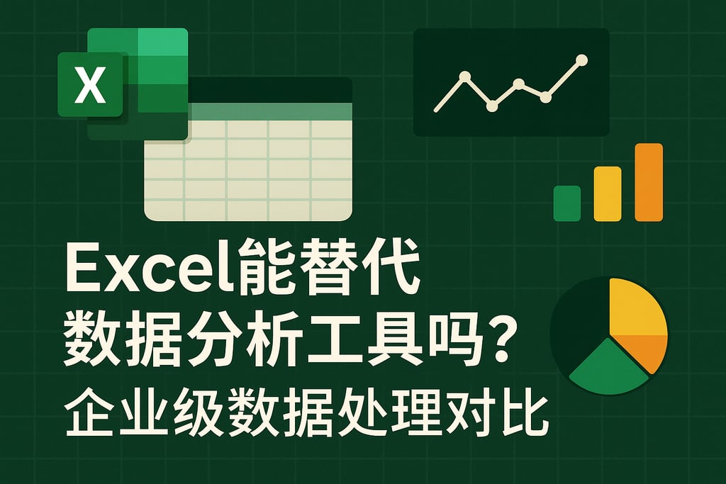 Excel能替代数据分析工具吗？企业级数据处理对比