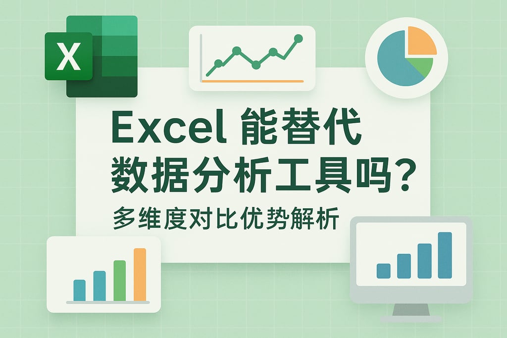 Excel能替代数据分析工具吗？多维度对比优势解析