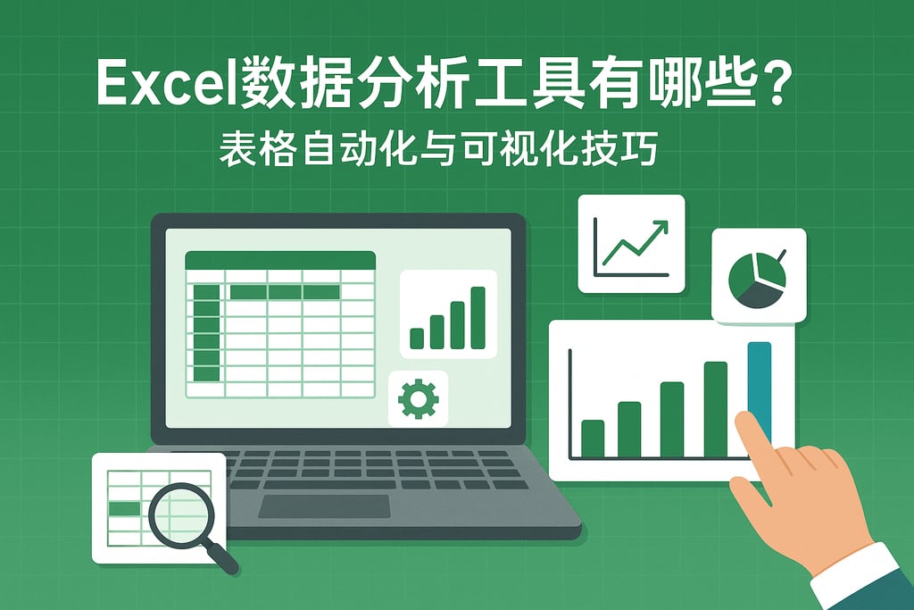 excel数据分析工具有哪些？表格自动化与可视化技巧