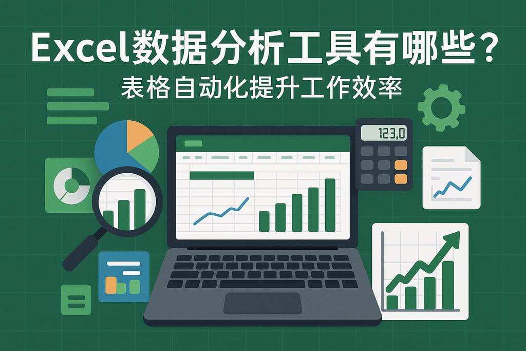 excel数据分析工具有哪些？表格自动化提升工作效率