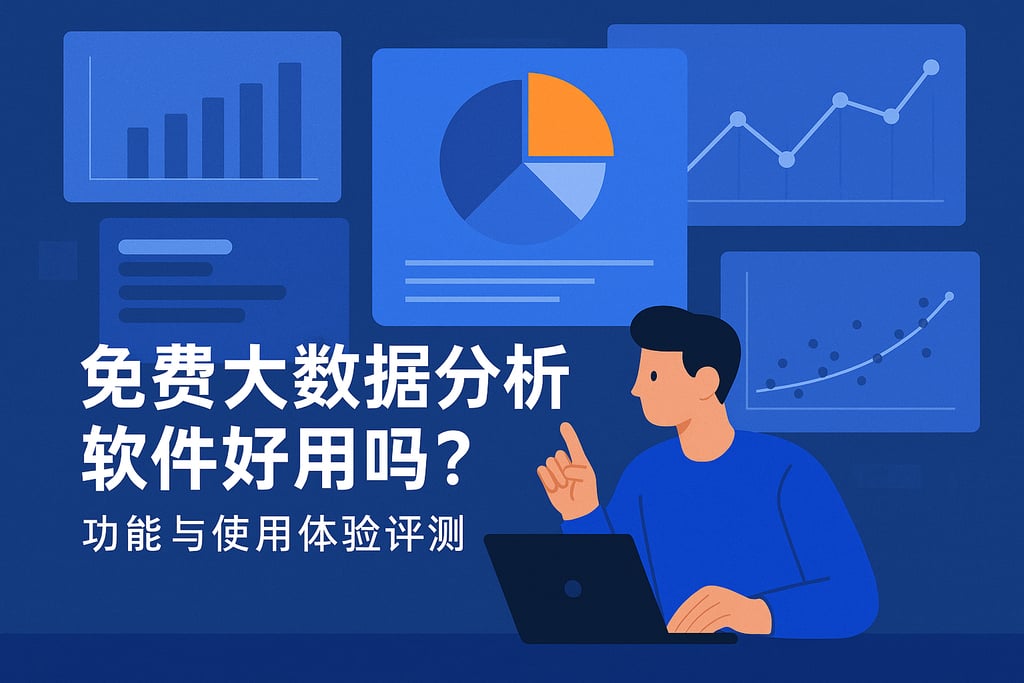 免费大数据分析软件好用吗？功能与使用体验评测