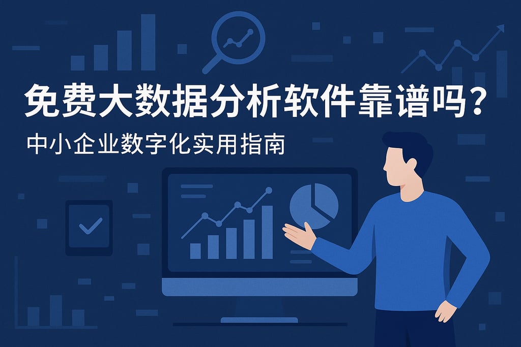免费大数据分析软件靠谱吗？中小企业数字化实用指南