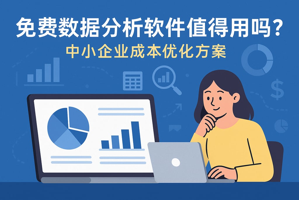 免费数据分析软件值得用吗？中小企业成本优化方案