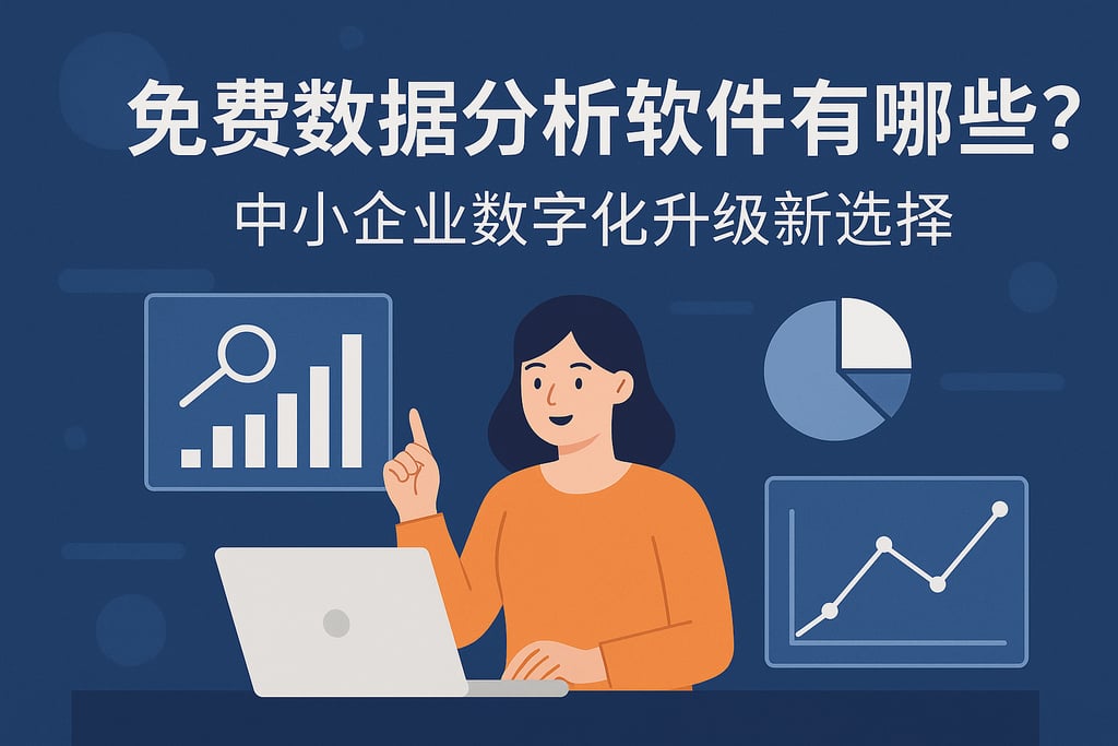 免费数据分析软件有哪些？中小企业数字化升级新选择