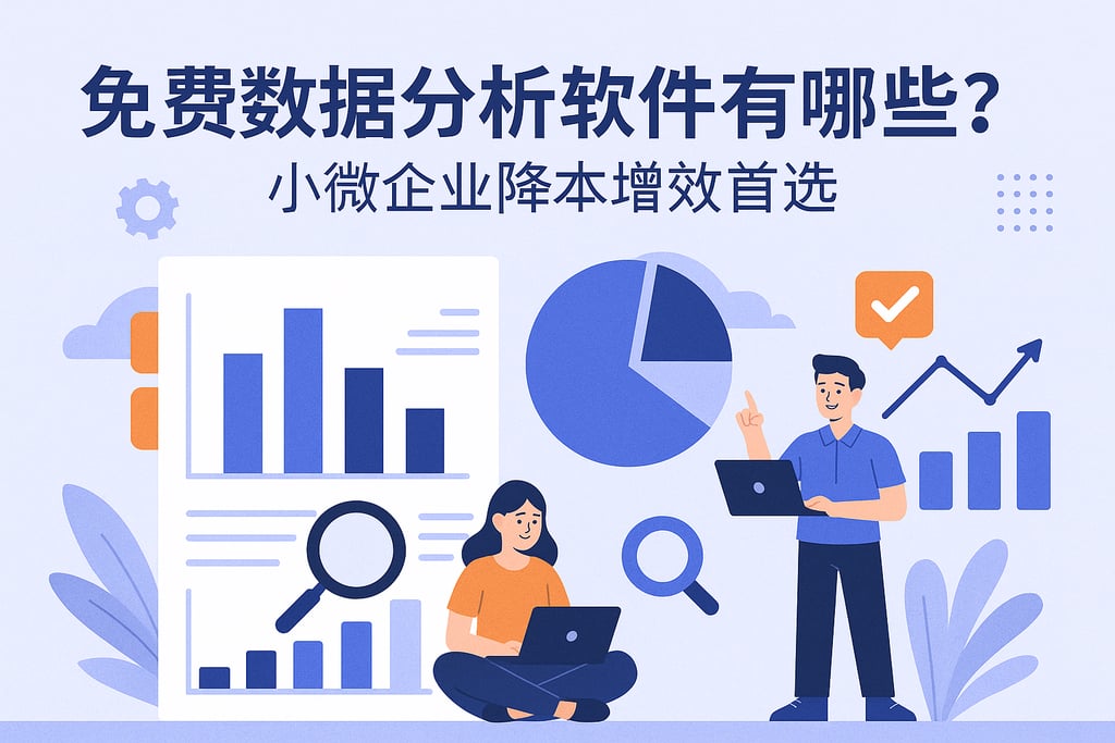 免费数据分析软件有哪些？小微企业降本增效首选