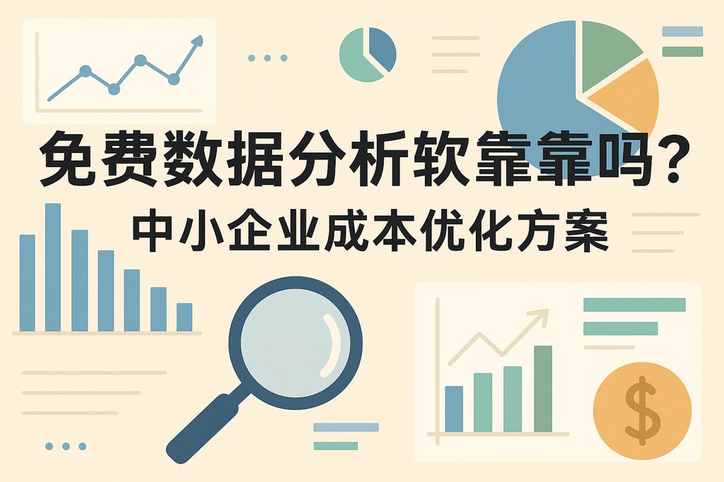 免费数据分析软件靠谱吗？中小企业成本优化方案