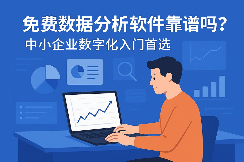 免费数据分析软件靠谱吗？中小企业数字化入门首选