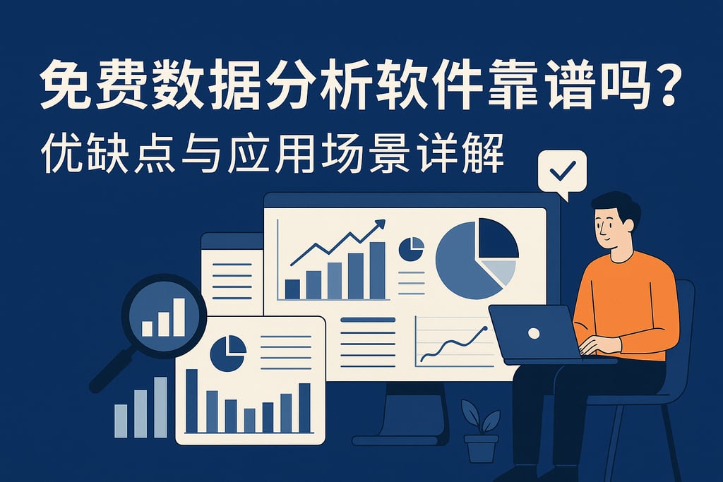 免费数据分析软件靠谱吗？优缺点与应用场景详解