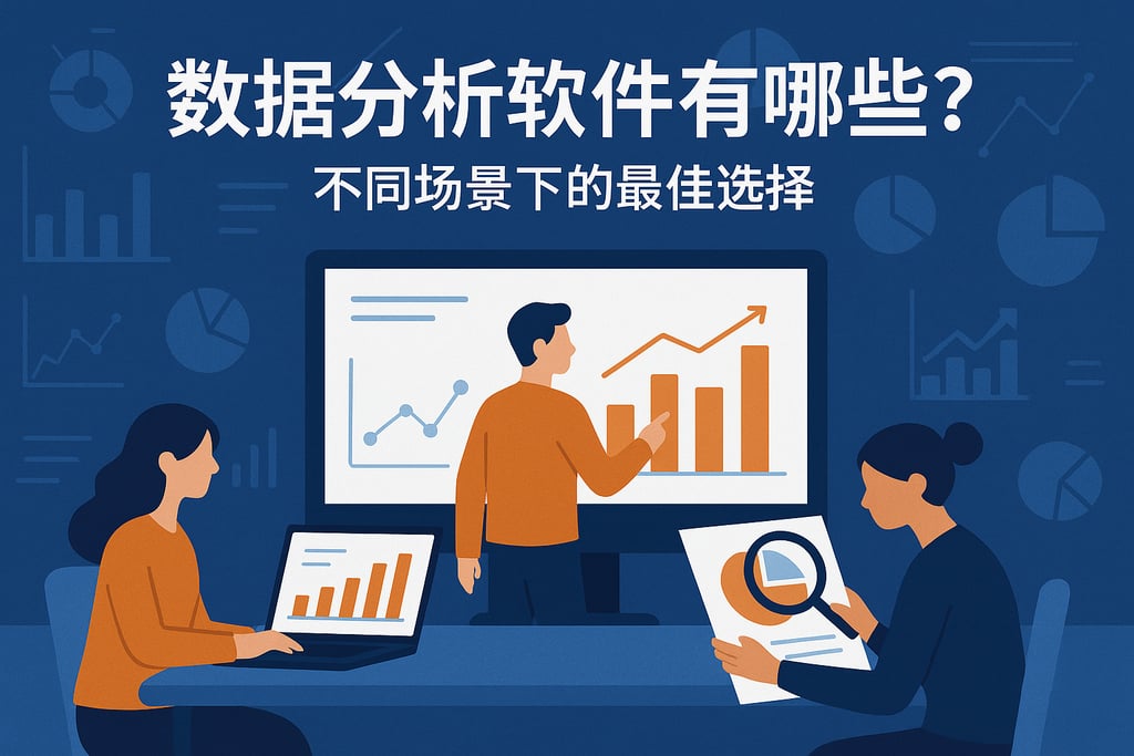 分析数据的软件有哪些？不同场景下的最佳选择