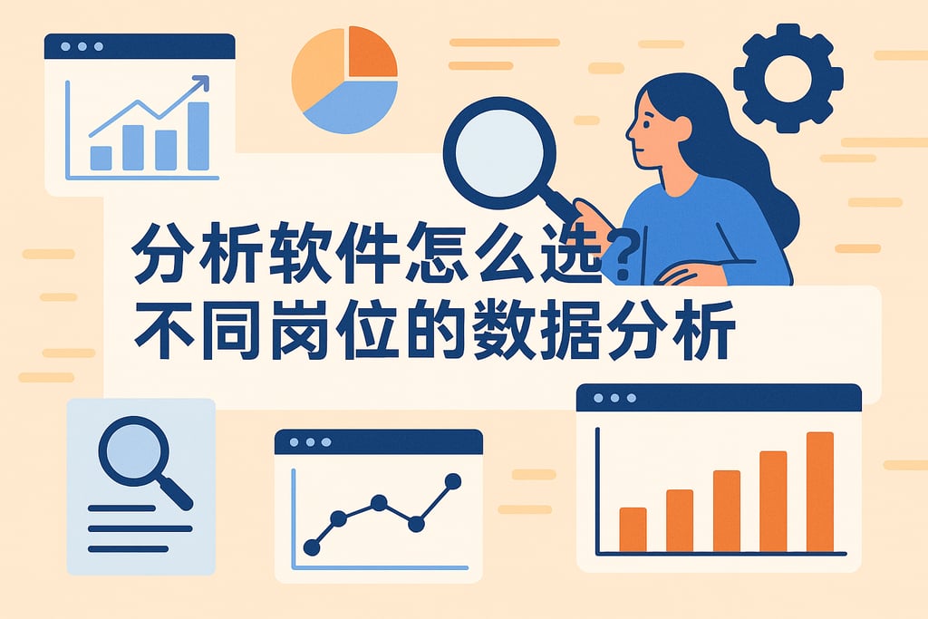 分析软件怎么选？不同岗位的数据分析需求解析
