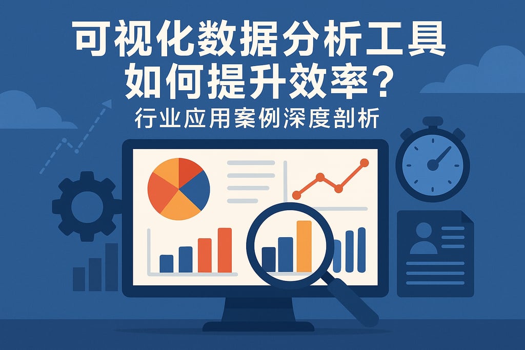 可视化数据分析工具如何提升效率？行业应用案例深度剖析