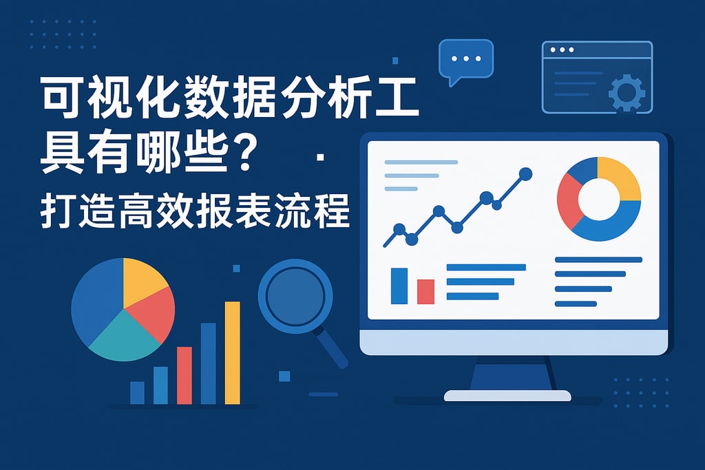 可视化数据分析工具有哪些？打造高效报表流程