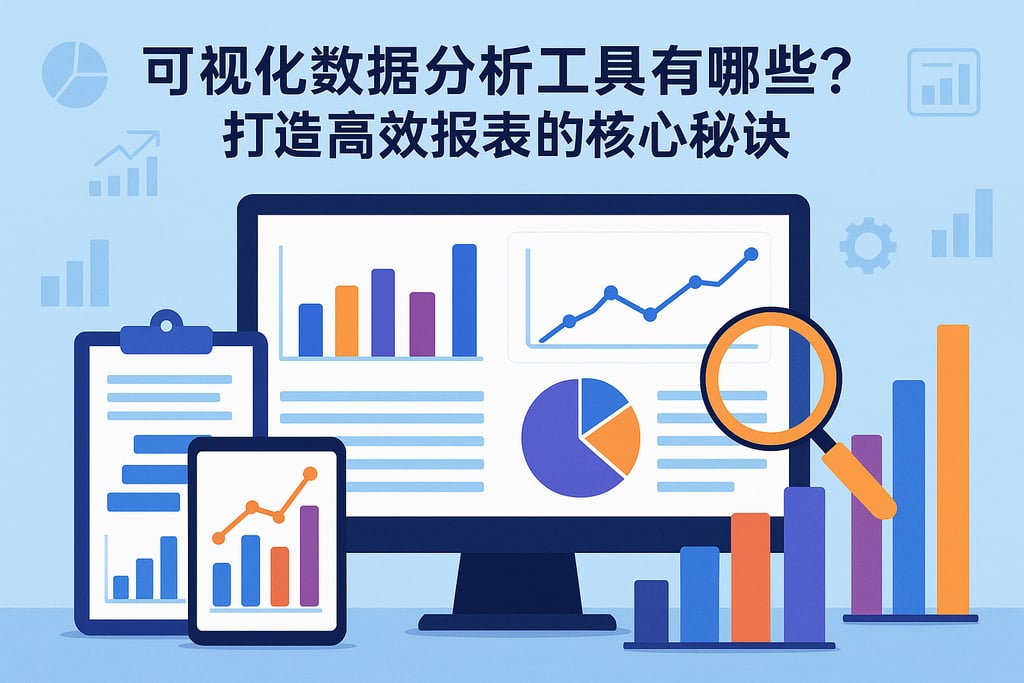 可视化数据分析工具有哪些？打造高效报表的核心秘诀