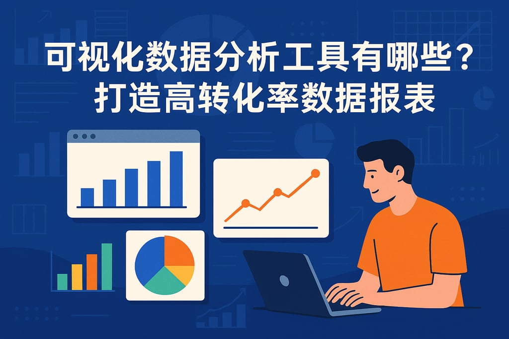 可视化数据分析工具有哪些？打造高转化率数据报表