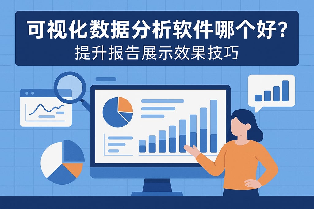 可视化数据分析软件哪个好？提升报告展示效果技巧