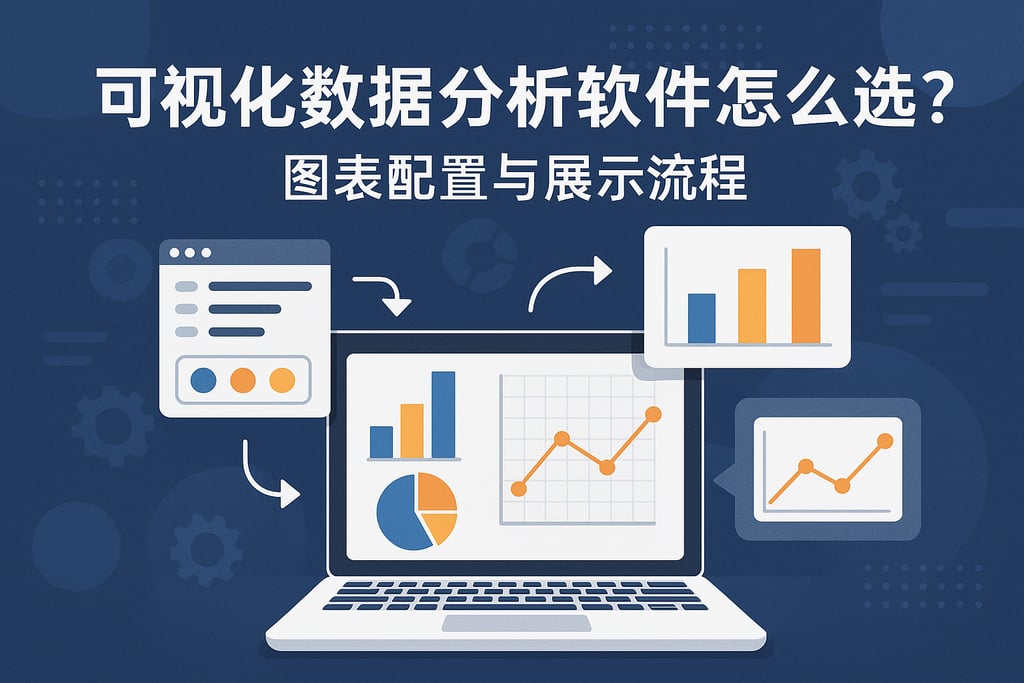 可视化数据分析软件怎么选？图表配置与展示流程