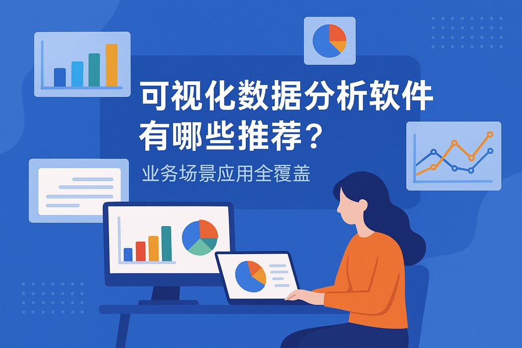 可视化数据分析软件有哪些推荐？业务场景应用全覆盖
