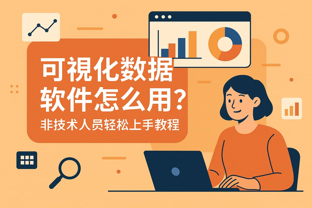 可视化数据软件怎么用？非技术人员轻松上手教程
