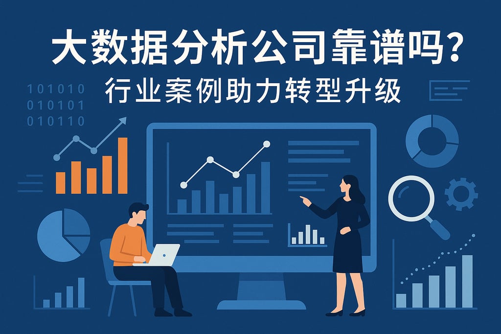 大数据分析公司靠谱吗？行业案例助力转型升级