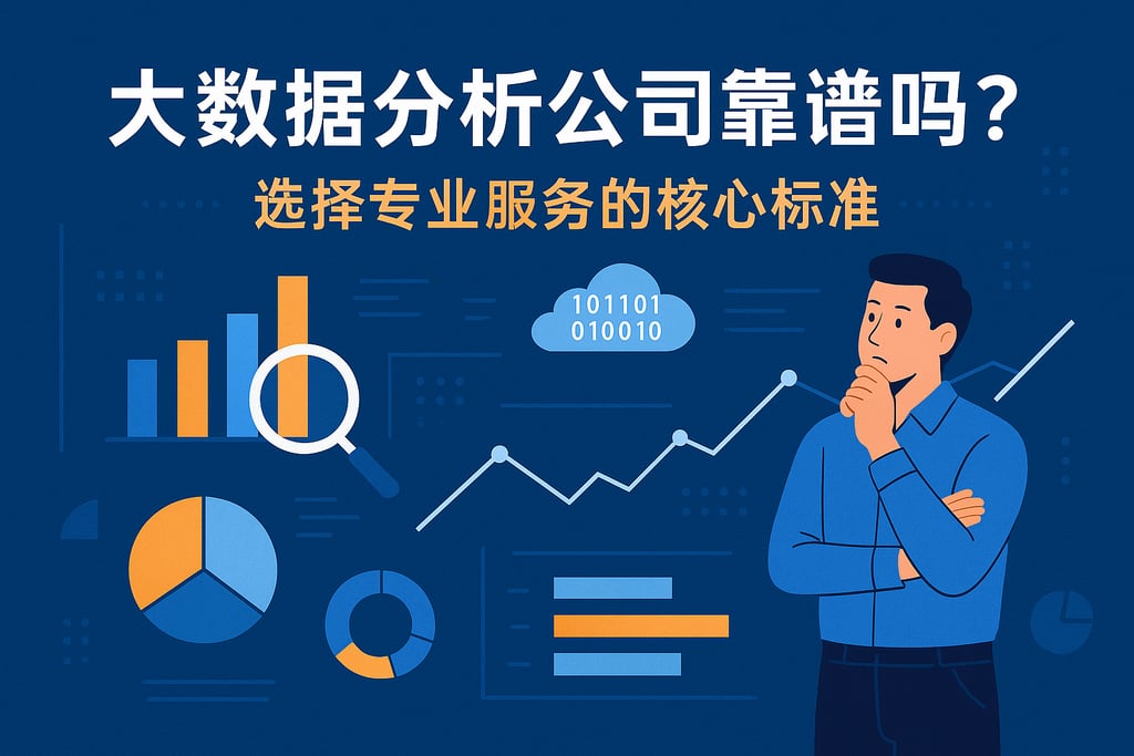 大数据分析公司靠谱吗？选择专业服务的核心标准