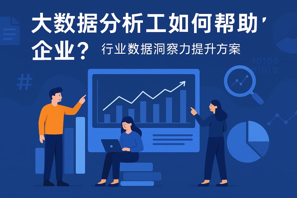 大数据分析工具如何帮助企业？行业数据洞察力提升方案