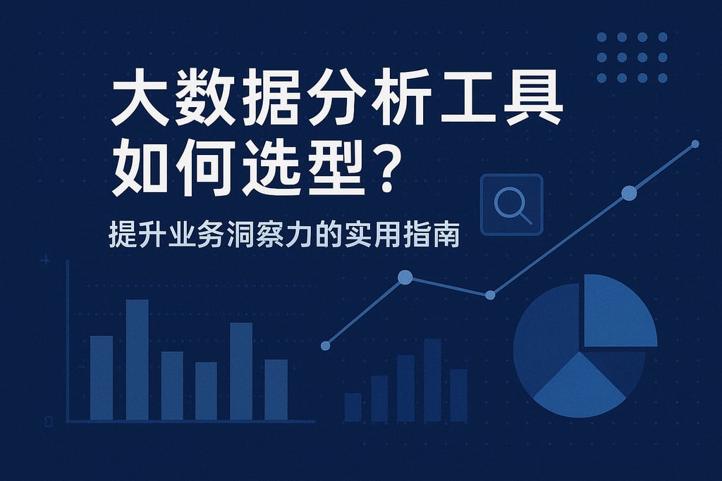 大数据分析工具如何选型？提升业务洞察力的实用指南
