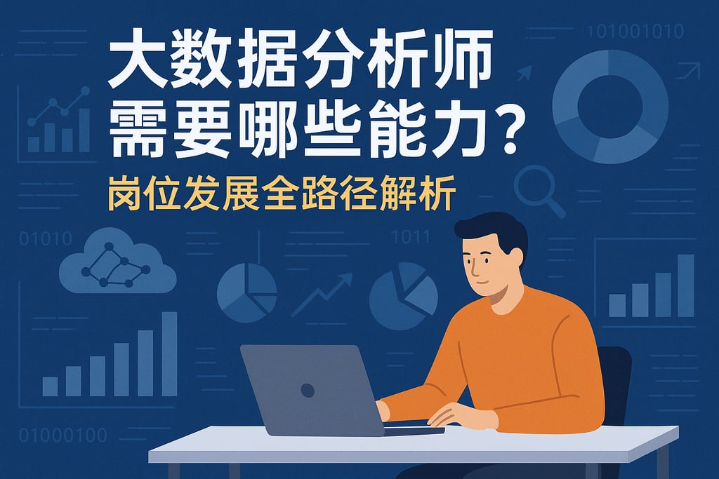 大数据分析师需要哪些能力？岗位发展全路径解析