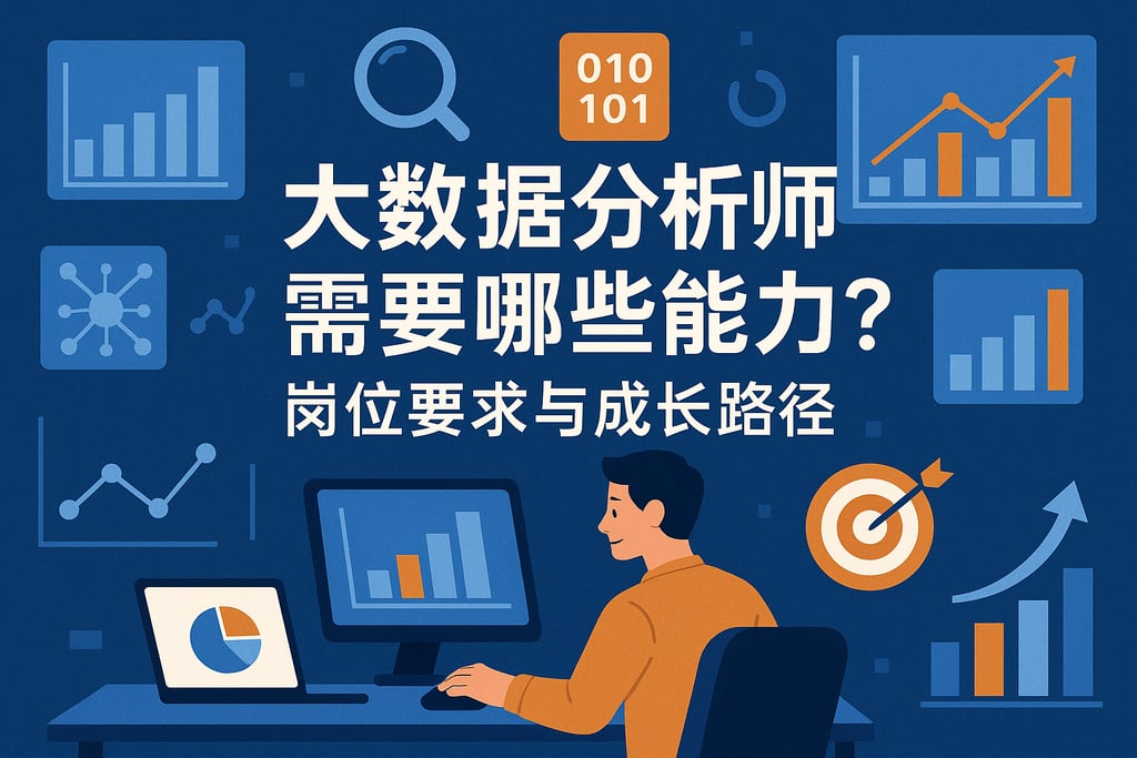 大数据分析师需要哪些能力？岗位要求与成长路径