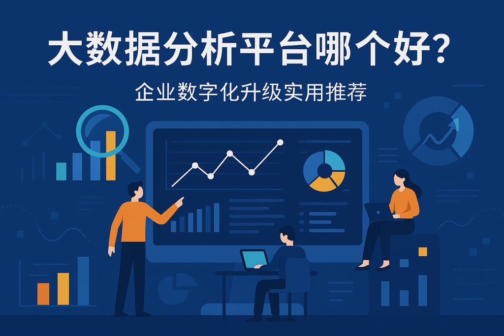 大数据分析平台哪个好？企业数字化升级实用推荐