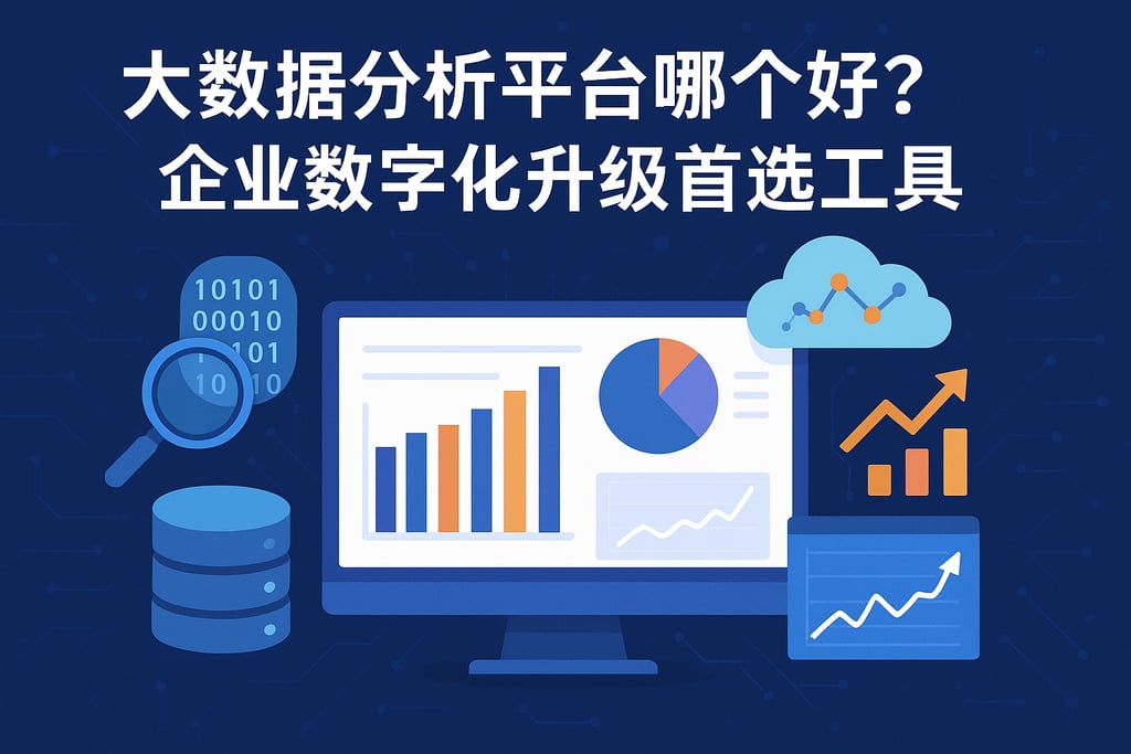 大数据分析平台哪个好？企业数字化升级首选工具