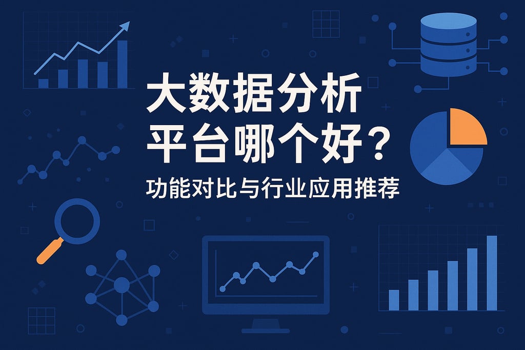 大数据分析平台哪个好？功能对比与行业应用推荐
