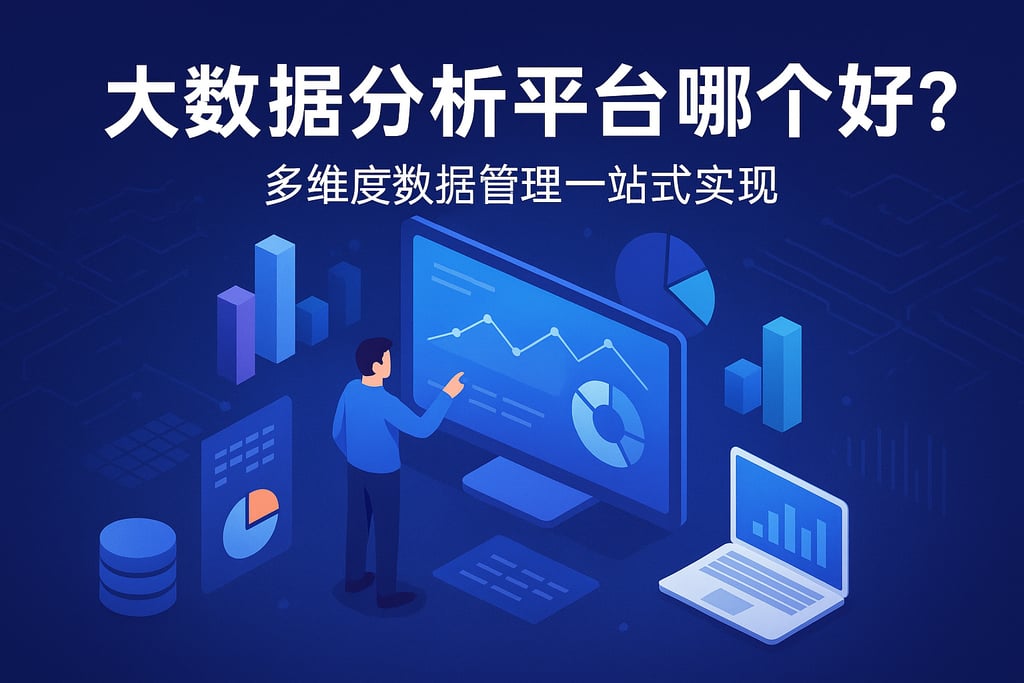 大数据分析平台哪个好？多维度数据管理一站式实现