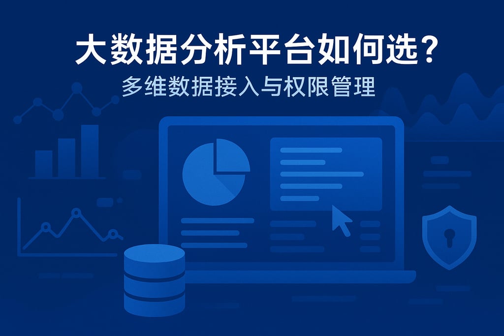 大数据分析平台如何选？多维数据接入与权限管理