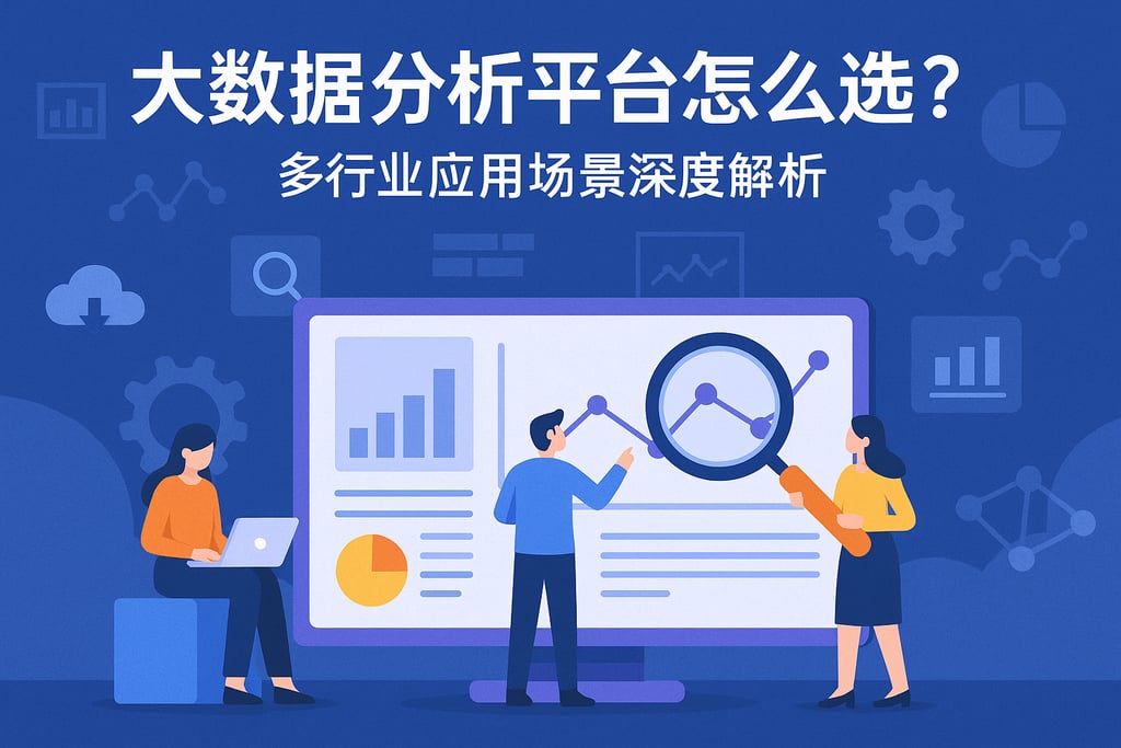大数据分析平台怎么选？多行业应用场景深度解析